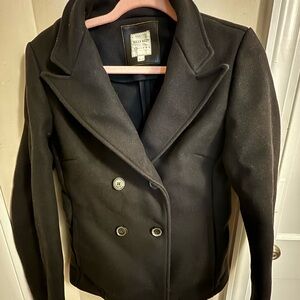 Billy Reid Italian Wool Peacoat, Size 2. Worn twice. EUC.